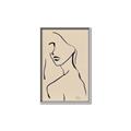 Picture of Side Glance _GroupedProduct_Rectangle_Portrait_Canvas_Framed_
