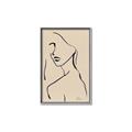 Picture of Side Glance _GroupedProduct_Rectangle_Portrait_Canvas_Framed_