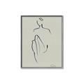 Picture of Poised _GroupedProduct_Rectangle_Portrait_Canvas_Framed_