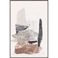 Picture of Textures I _GroupedProduct_Rectangle_Portrait_Canvas_Framed_