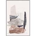 Picture of Textures I _GroupedProduct_Rectangle_Portrait_Canvas_Framed_