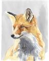Picture of Red Fox I _GroupedProduct_Rectangle_Portrait_Unframed_Print_Only_