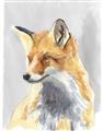 Picture of Red Fox I _GroupedProduct_Rectangle_Portrait_Unframed_Print_Only_