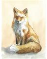 Picture of Red Fox II _GroupedProduct_Rectangle_Portrait_Unframed_Print_Only_