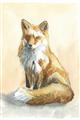 Picture of Red Fox II _GroupedProduct_Rectangle_Portrait_Unframed_Print_Only_