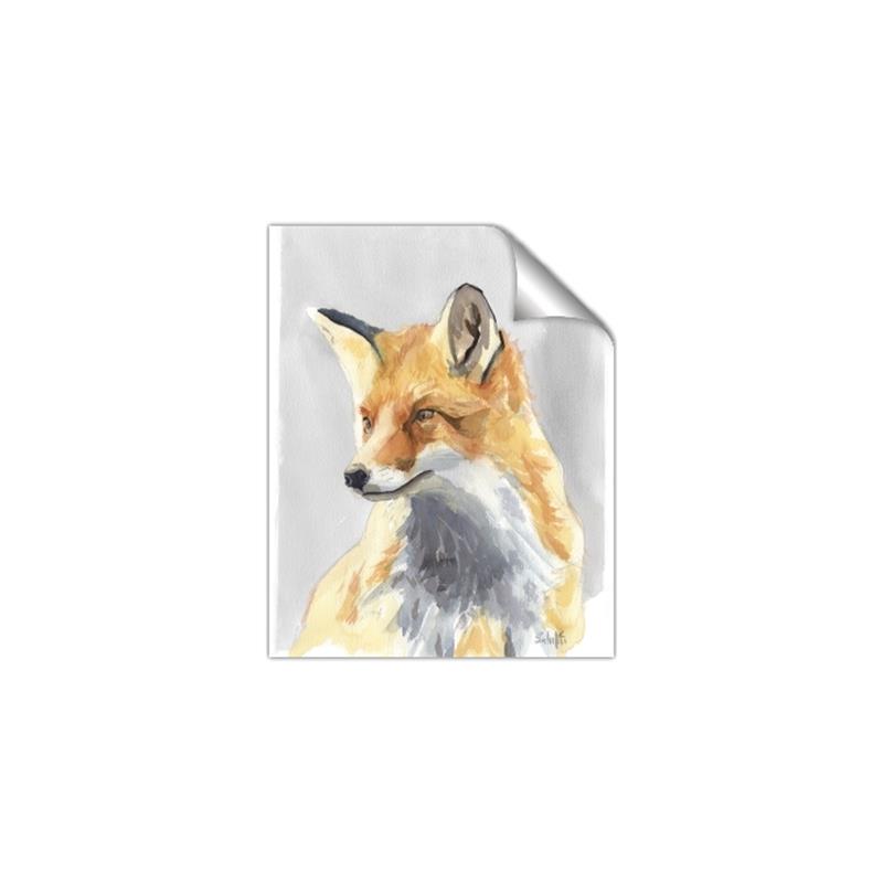 Picture of Red Fox I _GroupedProduct_Rectangle_Portrait_Unframed_Print_Only_