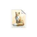Picture of Red Fox II _GroupedProduct_Rectangle_Portrait_Unframed_Print_Only_