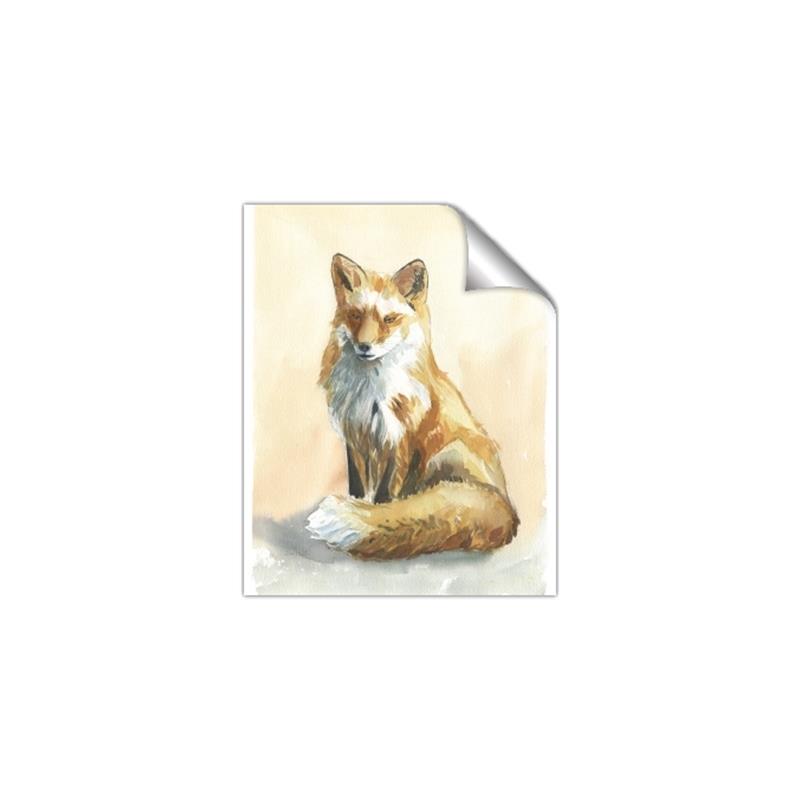 Picture of Red Fox II _GroupedProduct_Rectangle_Portrait_Unframed_Print_Only_