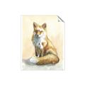 Picture of Red Fox II _GroupedProduct_Rectangle_Portrait_Unframed_Print_Only_