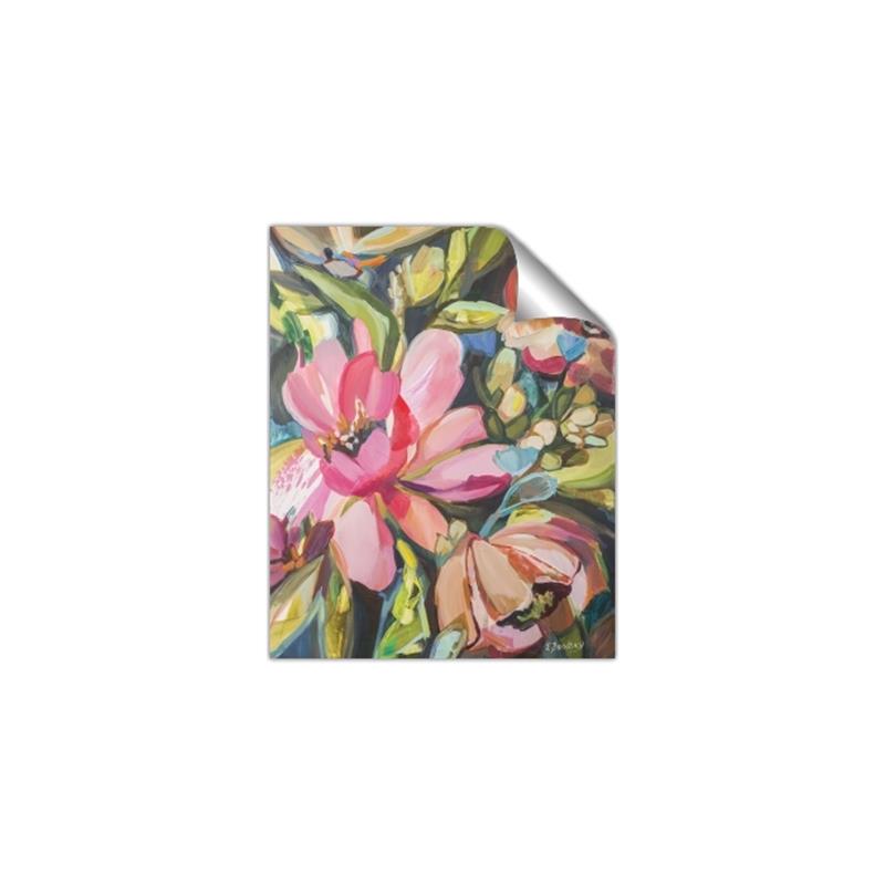 Picture of Mosiac Floral _GroupedProduct_Rectangle_Portrait_Unframed_Print_Only_