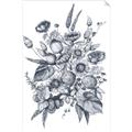 Picture of Sketched Fall Blooms _GroupedProduct_Rectangle_Portrait_Unframed_Print_Only_