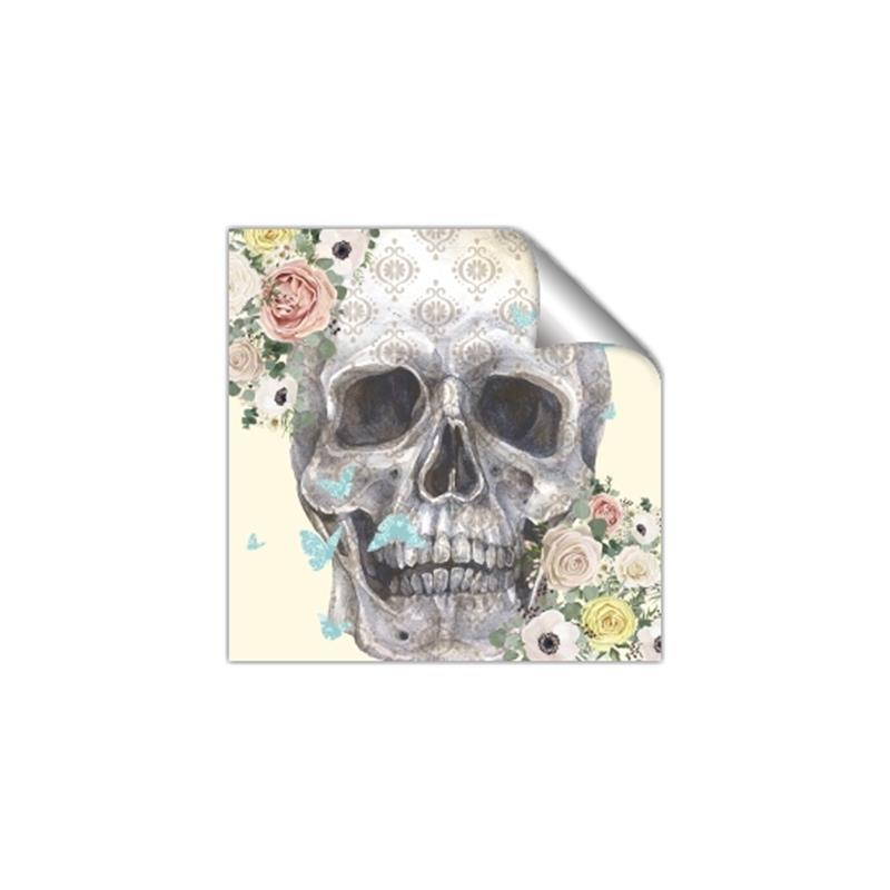 Picture of Rose Skull _GroupedProduct_Square_Unframed_Print_Only_