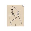 Picture of Side Glance _GroupedProduct_Rectangle_Portrait_Unframed_Print_Only_