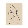Picture of Side Glance _GroupedProduct_Rectangle_Portrait_Unframed_Print_Only_