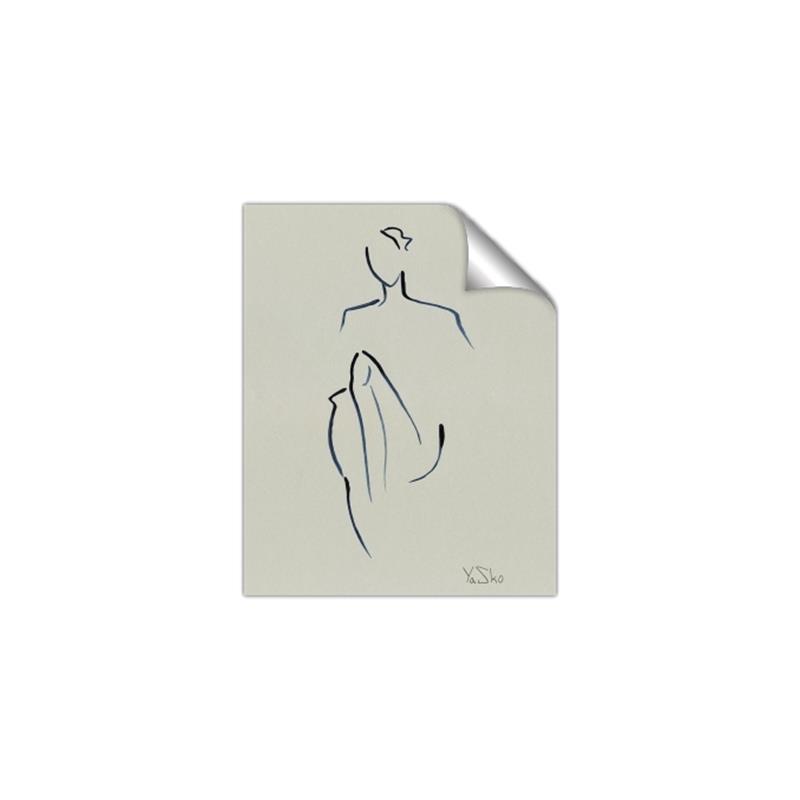 Picture of Poised _GroupedProduct_Rectangle_Portrait_Unframed_Print_Only_