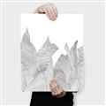 Picture of Leafy Lines I _GroupedProduct_Rectangle_Portrait_Canvas_