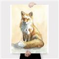 Picture of Red Fox II _GroupedProduct_Rectangle_Portrait_Canvas_