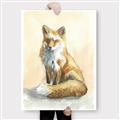Picture of Red Fox II _GroupedProduct_Rectangle_Portrait_Canvas_