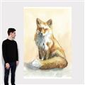 Picture of Red Fox II _GroupedProduct_Rectangle_Portrait_Canvas_