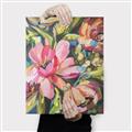 Picture of Mosiac Floral _GroupedProduct_Rectangle_Portrait_Canvas_
