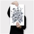 Picture of Sketched Fall Blooms _GroupedProduct_Rectangle_Portrait_Canvas_