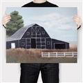Picture of Black Barn _GroupedProduct_Rectangle_Landscape_Canvas_