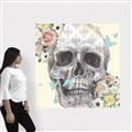 Picture of Rose Skull _GroupedProduct_Square_Canvas_
