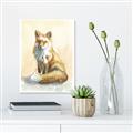 Picture of Red Fox II _GroupedProduct_Rectangle_Portrait_Canvas_