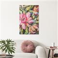 Picture of Mosiac Floral _GroupedProduct_Rectangle_Portrait_Canvas_