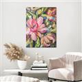 Picture of Mosiac Floral _GroupedProduct_Rectangle_Portrait_Canvas_