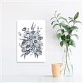 Picture of Sketched Fall Blooms _GroupedProduct_Rectangle_Portrait_Canvas_