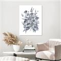 Picture of Sketched Fall Blooms _GroupedProduct_Rectangle_Portrait_Canvas_