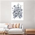 Picture of Sketched Fall Blooms _GroupedProduct_Rectangle_Portrait_Canvas_
