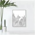 Picture of Leafy Lines I _GroupedProduct_Rectangle_Portrait_Canvas_Framed_