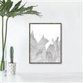 Picture of Leafy Lines I _GroupedProduct_Rectangle_Portrait_Canvas_Framed_