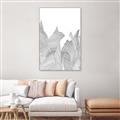Picture of Leafy Lines I _GroupedProduct_Rectangle_Portrait_Canvas_Framed_