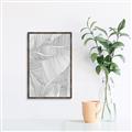 Picture of Leafy Lines II _GroupedProduct_Rectangle_Portrait_Canvas_Framed_