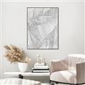 Picture of Leafy Lines II _GroupedProduct_Rectangle_Portrait_Canvas_Framed_