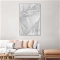 Picture of Leafy Lines II _GroupedProduct_Rectangle_Portrait_Canvas_Framed_