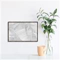 Picture of Leafy Lines III _GroupedProduct_Rectangle_Landscape_Canvas_Framed_