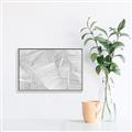 Picture of Leafy Lines III _GroupedProduct_Rectangle_Landscape_Canvas_Framed_