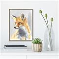 Picture of Red Fox I _GroupedProduct_Rectangle_Portrait_Canvas_Framed_