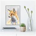 Picture of Red Fox I _GroupedProduct_Rectangle_Portrait_Canvas_Framed_