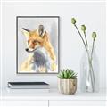 Picture of Red Fox I _GroupedProduct_Rectangle_Portrait_Canvas_Framed_