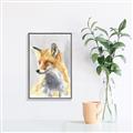 Picture of Red Fox I _GroupedProduct_Rectangle_Portrait_Canvas_Framed_