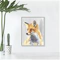 Picture of Red Fox I _GroupedProduct_Rectangle_Portrait_Canvas_Framed_