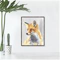 Picture of Red Fox I _GroupedProduct_Rectangle_Portrait_Canvas_Framed_