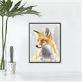 Picture of Red Fox I _GroupedProduct_Rectangle_Portrait_Canvas_Framed_