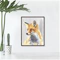 Picture of Red Fox I _GroupedProduct_Rectangle_Portrait_Canvas_Framed_