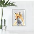 Picture of Red Fox I _GroupedProduct_Rectangle_Portrait_Canvas_Framed_